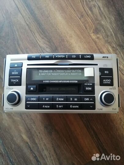 Головное устройство hyundai Santa Fe штатное