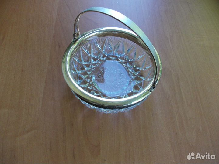 Сахарница серебро СССР