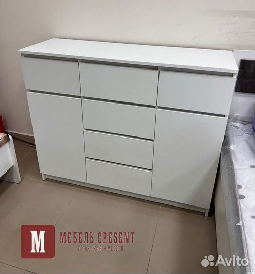 Комод Мори 1200.4 белый