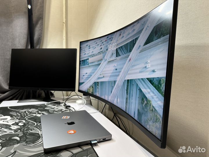 Монитор Huawei Mateview GT 34' 165 гц (ZQE-CBA)