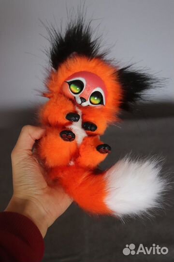 Игрушка ручной работы - котенок
