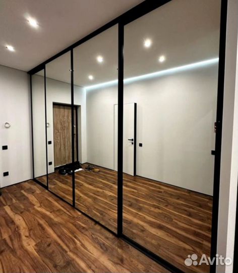 Шкафы / Шкаф купе с зеркалом / Шкафы купе на заказ