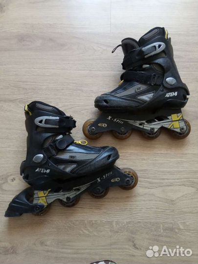 Ролики детские, 36 р-р (стелька 23,5 см)