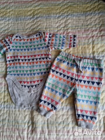 Вещи детские с 0 до 6 месяцев(пакетом)