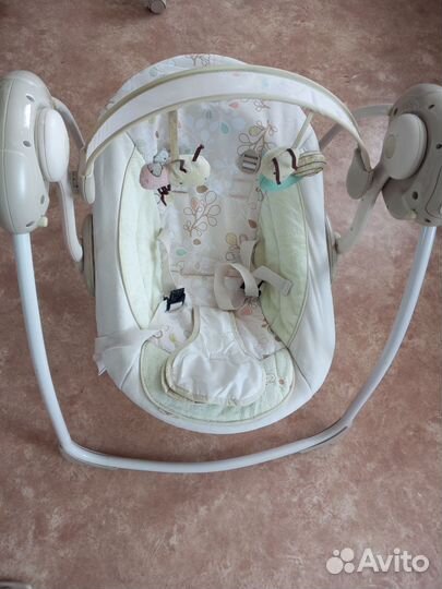 Шезлонг, качели электрические