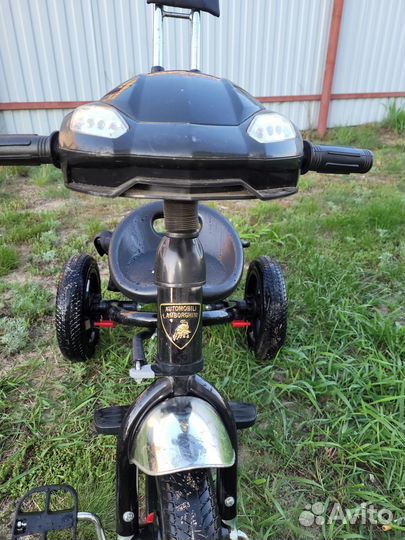 Велосипед трехколесный lamborghini