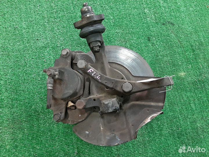 Ступица nissan atlas F23 QD32 2WD Передний Левый маленький диск, диск сточен контрактная