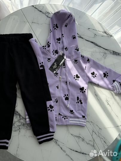 Спортивный костюм для девочки новый