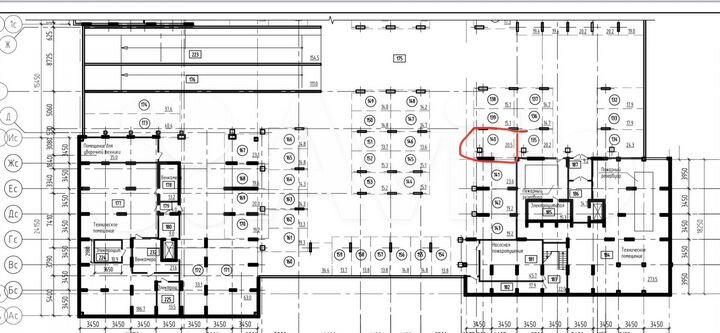 Машиноместо, 20 м²