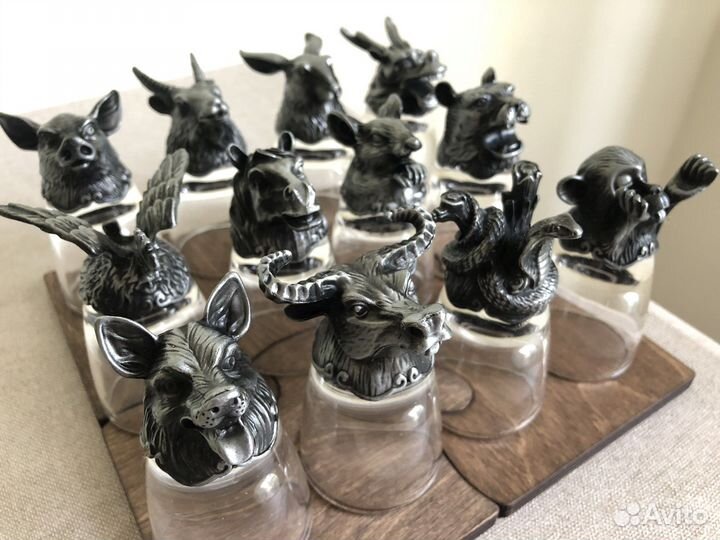 Набор рюмок перевёртышей