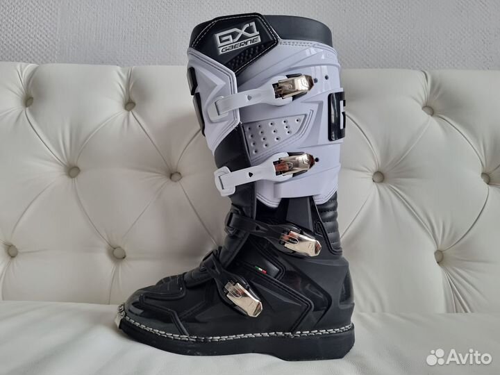 Эндуро Мотоботы Gaerne GX 1 Goodyear Black White