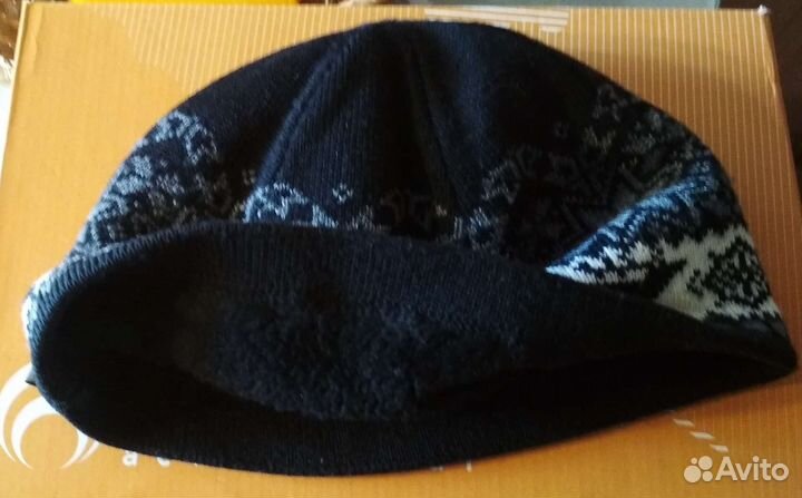 Мужская шапка на меху