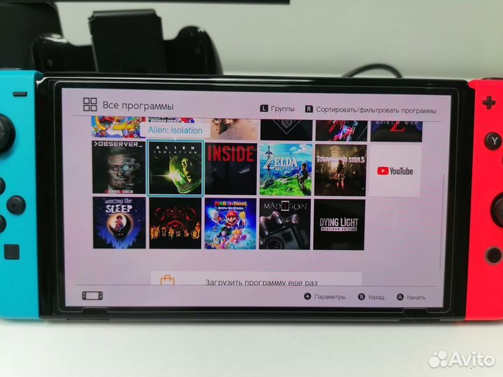 Прошита Nintendo Switch Oled 320gb+999игр