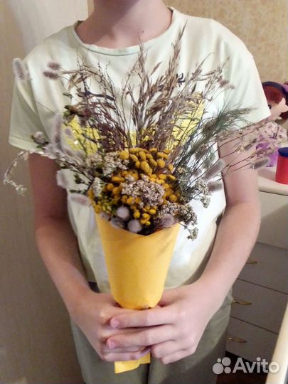 Букетик из сухоцветов