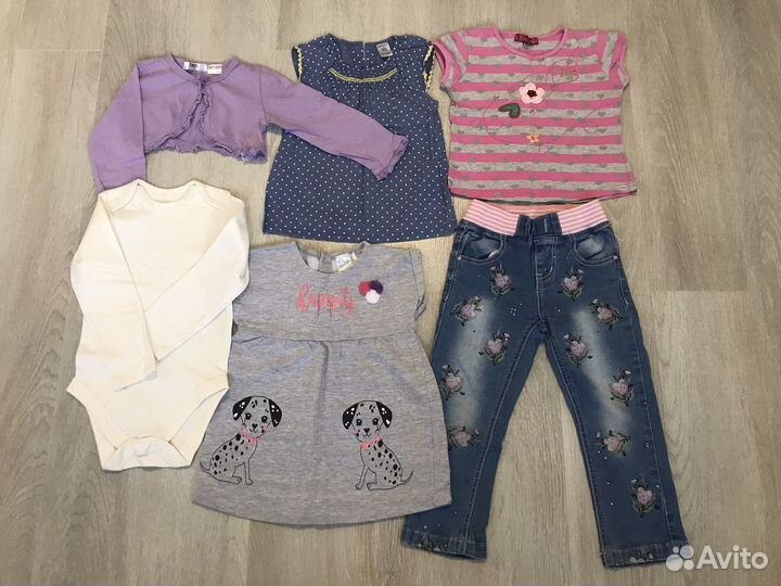 Вещи пакетом для девочки 98 размер