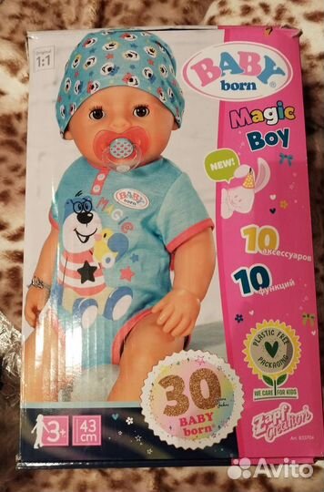 Baby born magic boy новый оригинальный бэби борн