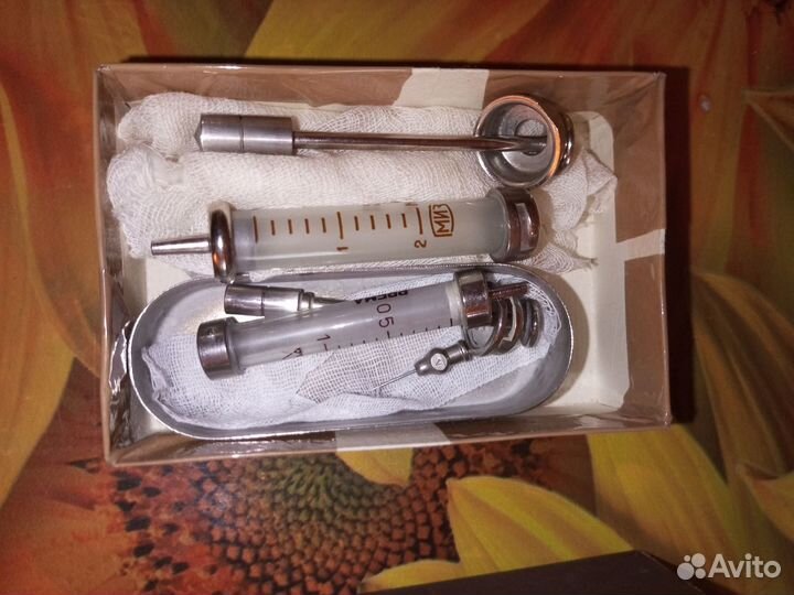 Стеклянные шприцы