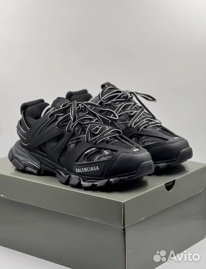 Кроссовки Balenciaga track 1 black 43 размер