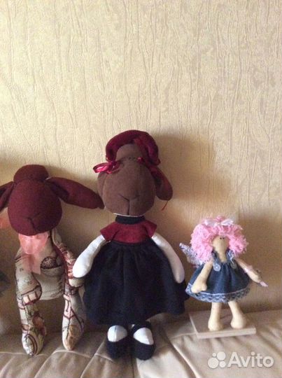 Игрушка тильда овечки