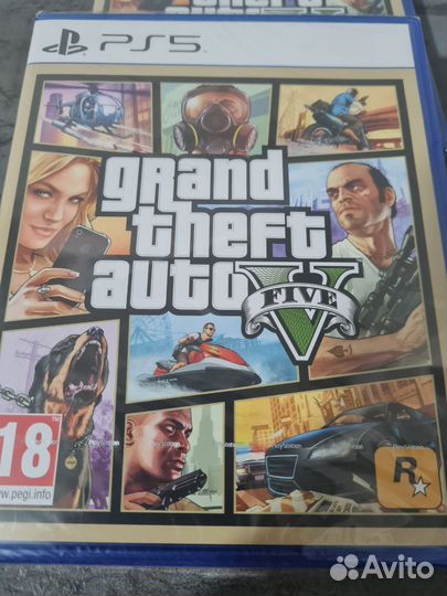 Grand Theft Auto V Диск для PS5 (новый)