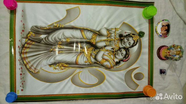 Плакат, статуэтка из Индии