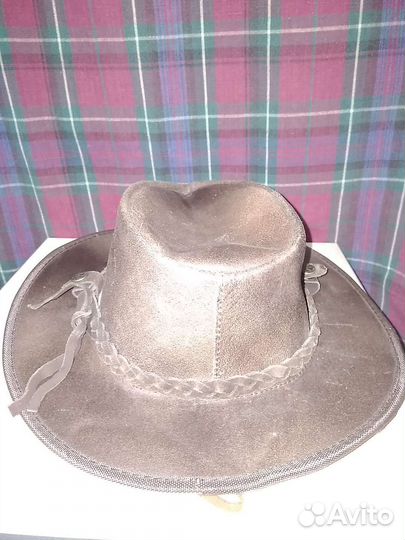 Шляпа Jack Daw 59р натуральная кожа StuffLand