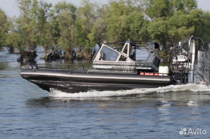 Аэролодка SibEX Magnum 380 л.с атмо. Завод