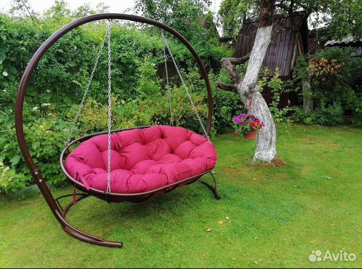 Подвесной диван-качели 