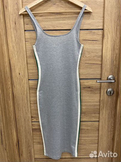 Платье серое zara h&m pull&bear bershka