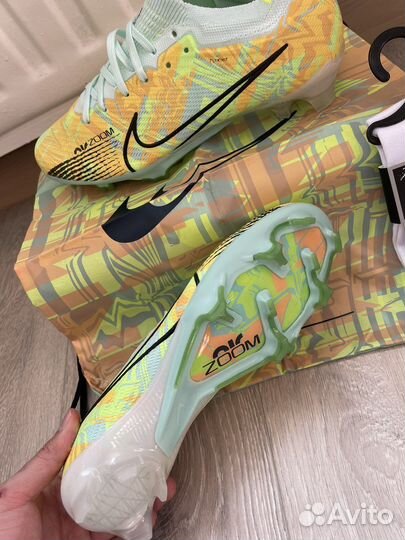 Футбольные бутсы nike air zoom