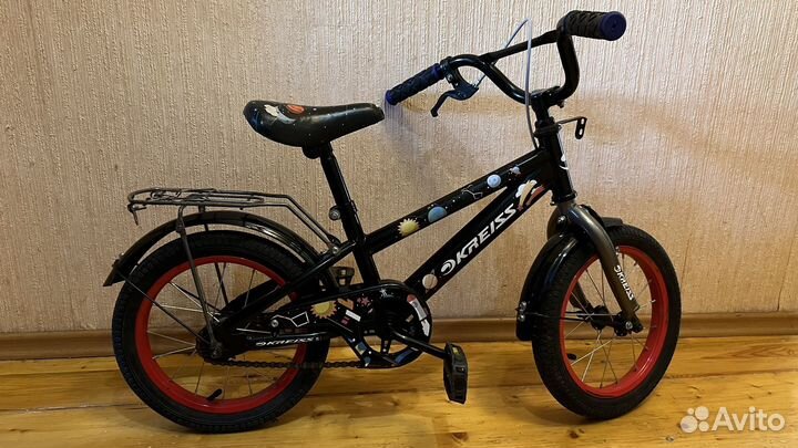 Велосипед детский двухколесный 14 бу