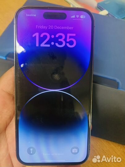 I phone 14 pro purple 92990 ruble new condition