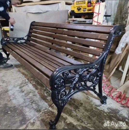 Скамейка уличная ренессанс 2м