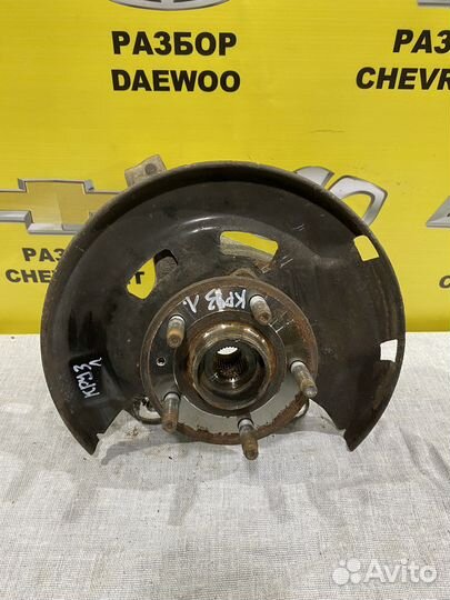 Кулак передний левый шевроле круз