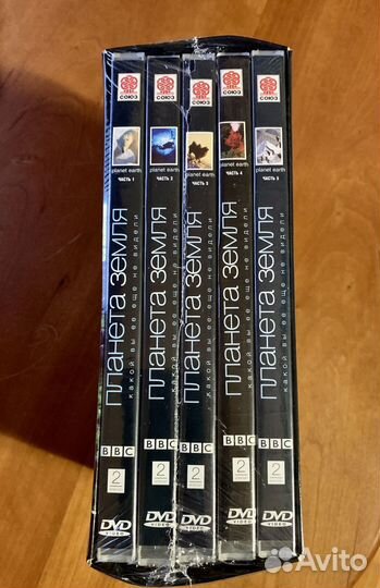 Новое подарочное издание BBC Планета земля, 5 DVD