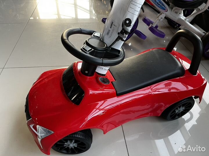 Кубики мягкие 9 штук, машинка толокар