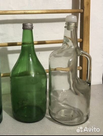 Старинные бутылки