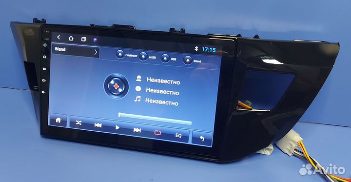 Магнитола android Toyota Corolla 2012-2016 10