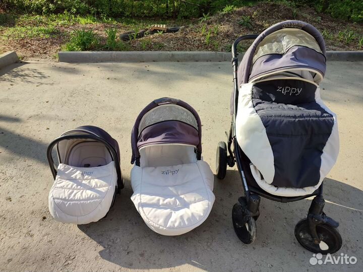 Коляска tutis zippy 3 в 1