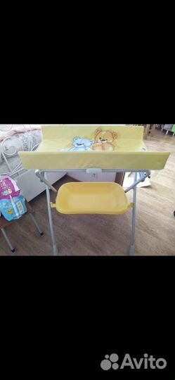 Пеленальный столик с ванночкой cam