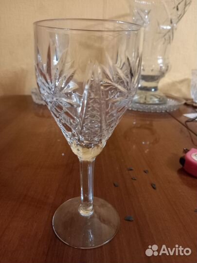 Фужеры хрустальные СССР