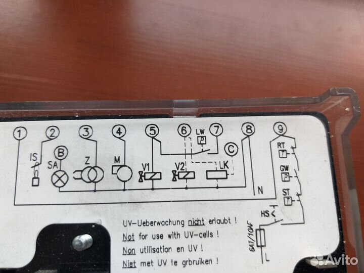 Топочный автомат R.B.L MMI813.1 (852.124.082)