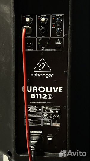 Колонка behringer b112d