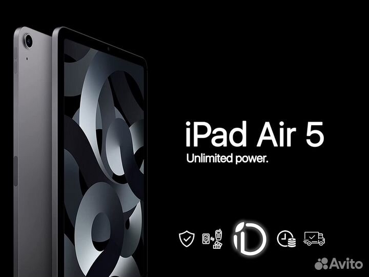 iPad Air 5 64GB Wi-Fi Space Gray