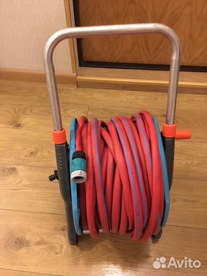 Катушка gardena со шлангом 30м 1.2