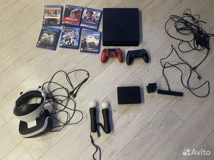 Sony PS4 slim 500gb + Ps vr rev.2