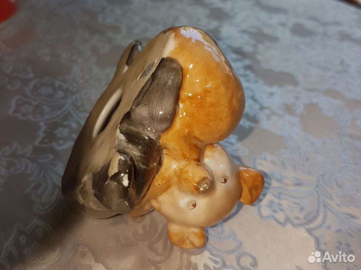 Фарфор ссср. лфз.Медвежата спящие