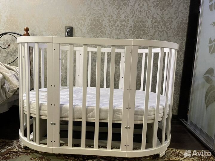 Детская кроватка трансформер 6в1