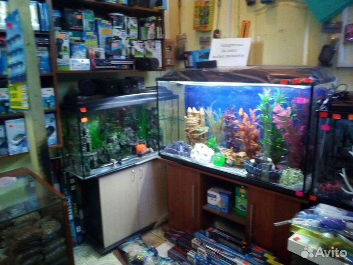 Аквариум новый 105л и другие