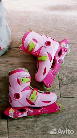 Роликовые коньки раздвижные 30-32